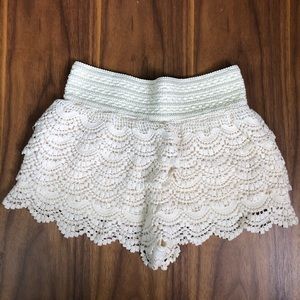 Lace shorts